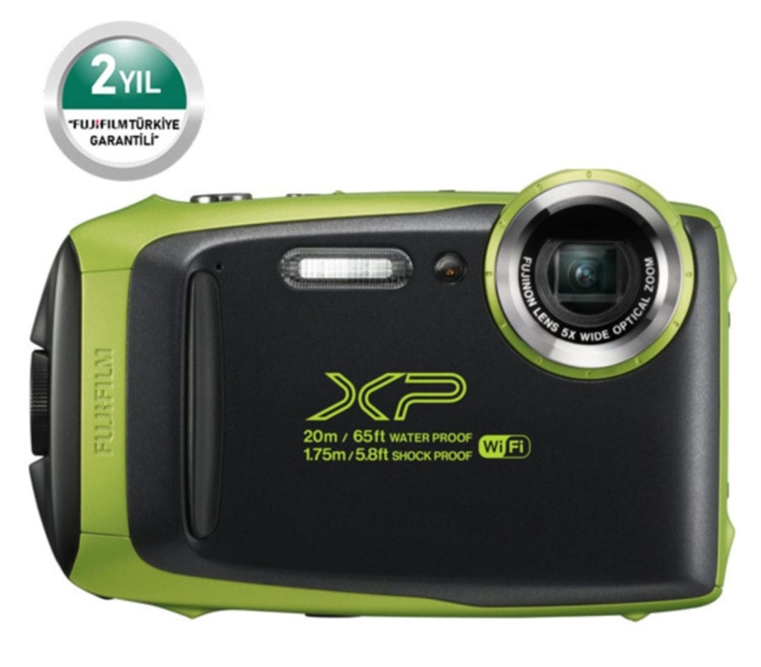 Fujifilm Finepix Xp130 Su Altı Fotoğraf Makinesi Yeşil 