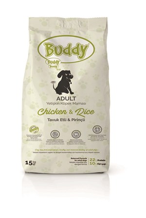 Buddy Tavuklu Yetişkin Köpek Maması 15 Kg