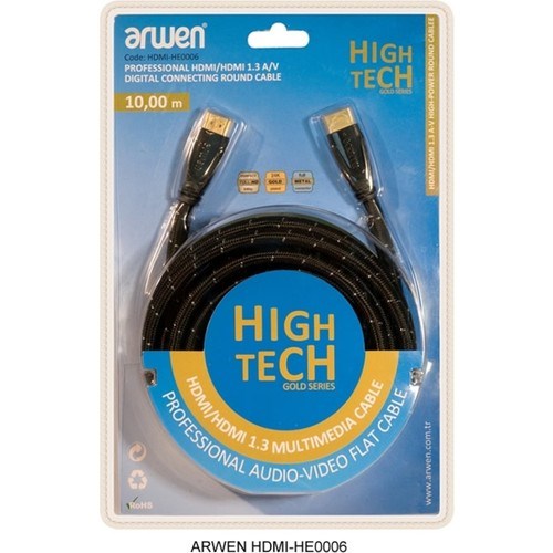Arwen 48 Bit HDMI Kablo 10 M 
