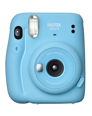 Instax Mini 11 Mavi Fotoğraf Makinesi-5 Renk Seçeneği